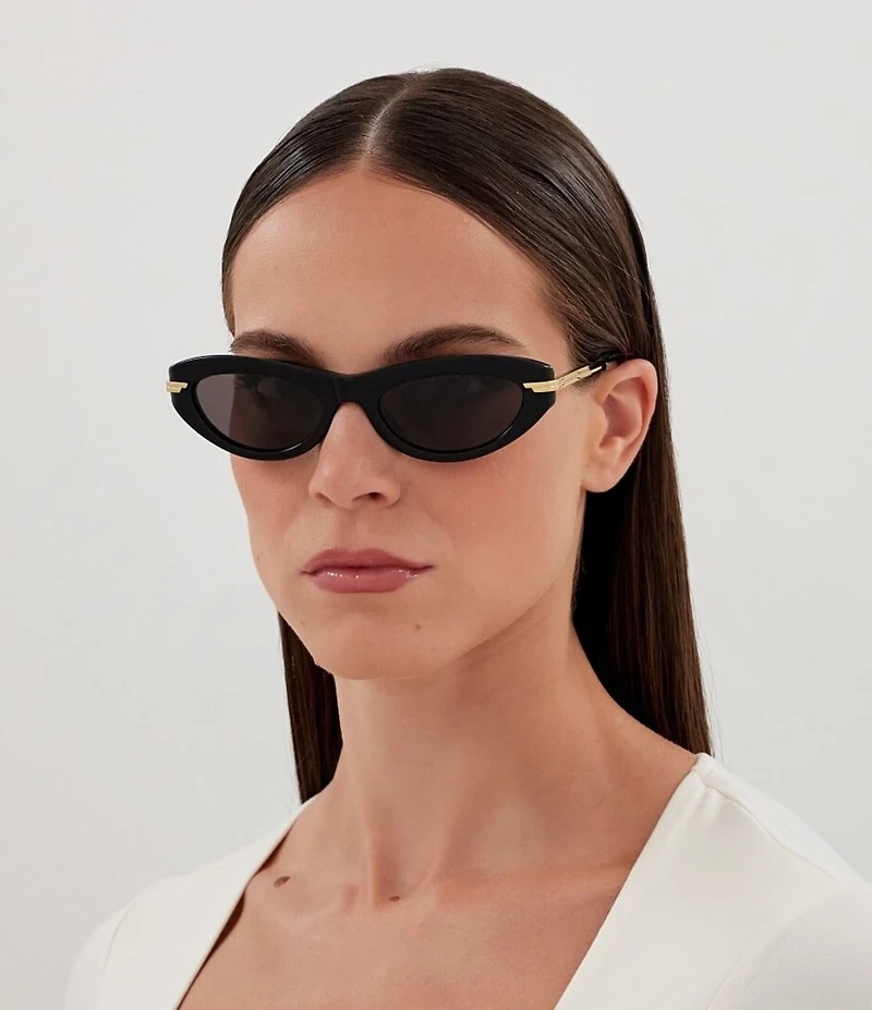 Bottega Veneta Women's Ribbon 53mm Oval Sunglasses