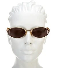 Bottega Veneta Women's Sadine 57mm Oval Sunglasses