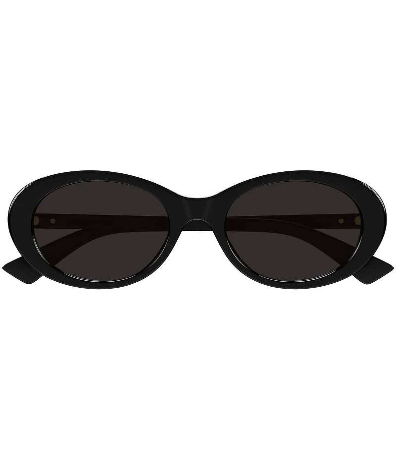 Bottega Veneta Women's Slim Ribbon 54mm Oval Sunglasses