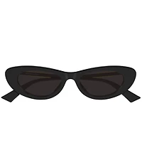 Bottega Veneta Women's Snap Ribbon 51mm Cat Eye Sunglasses