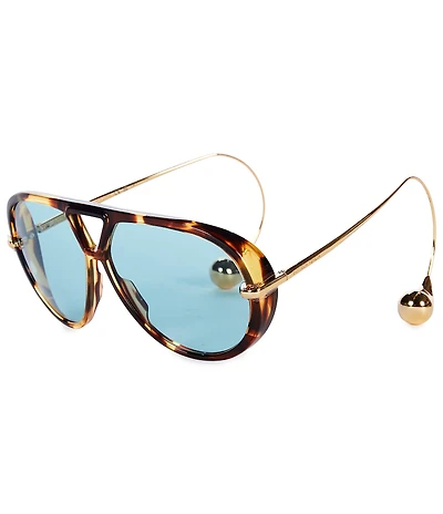 Bottega Veneta Women's Unapologetic 63mm Geometric Sunglasses
