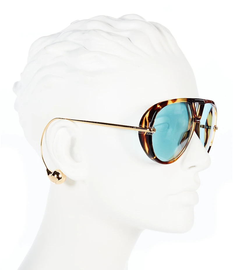 Bottega Veneta Women's Unapologetic 63mm Geometric Sunglasses