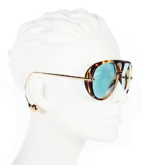 Bottega Veneta Women's Unapologetic 63mm Geometric Sunglasses