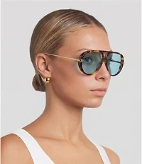 Bottega Veneta Women's Unapologetic 63mm Geometric Sunglasses