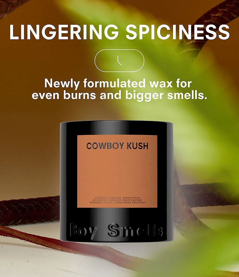 Boy Smells Cowboy Kush Candle, 8.5 oz.