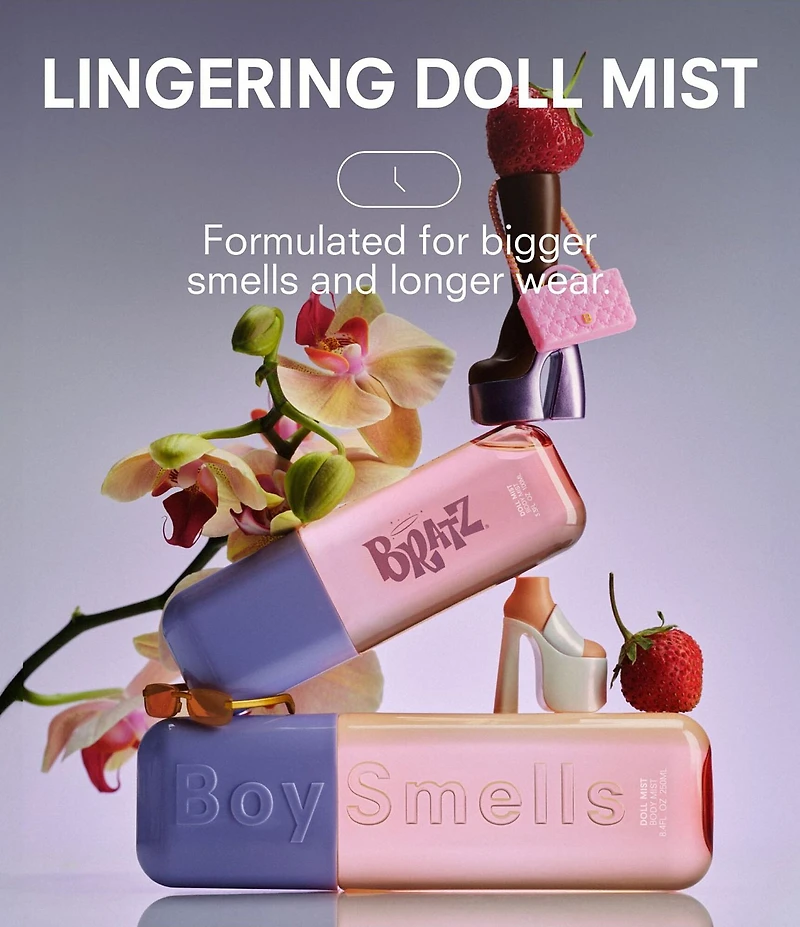 Boy Smells Doll Mist