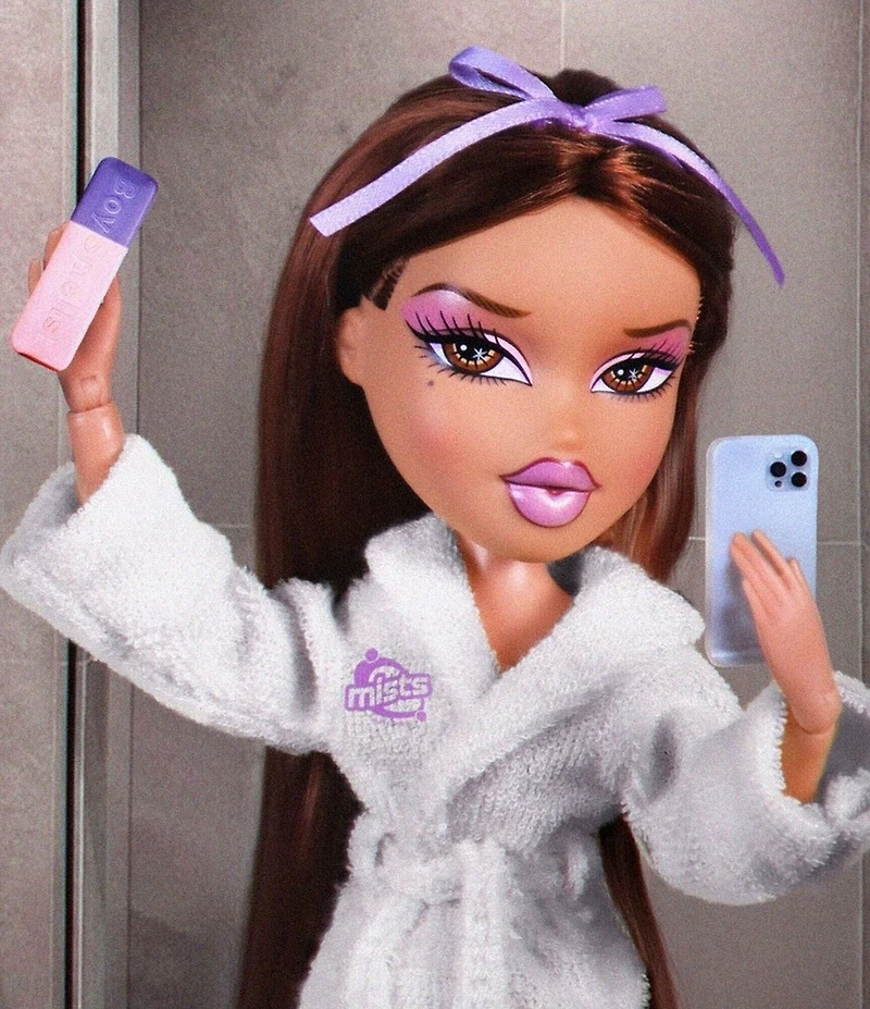 Boy Smells Doll Mist