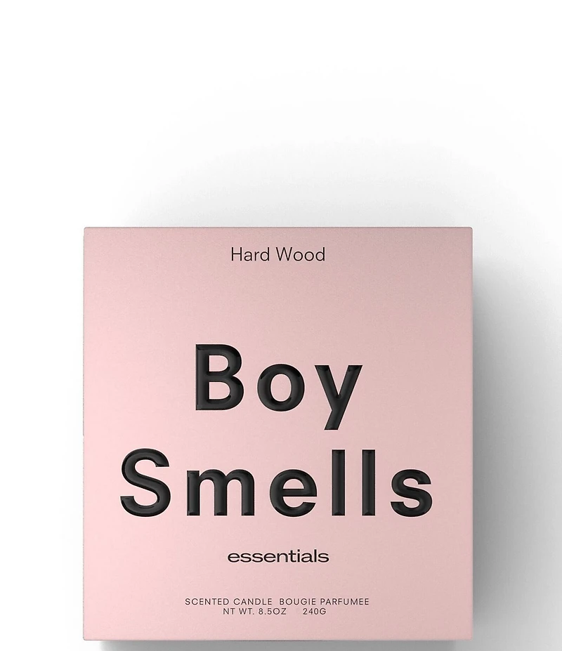 Boy Smells Hard Wood Candle, 8.5 oz.