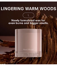 Boy Smells Hard Wood Candle, 8.5 oz.