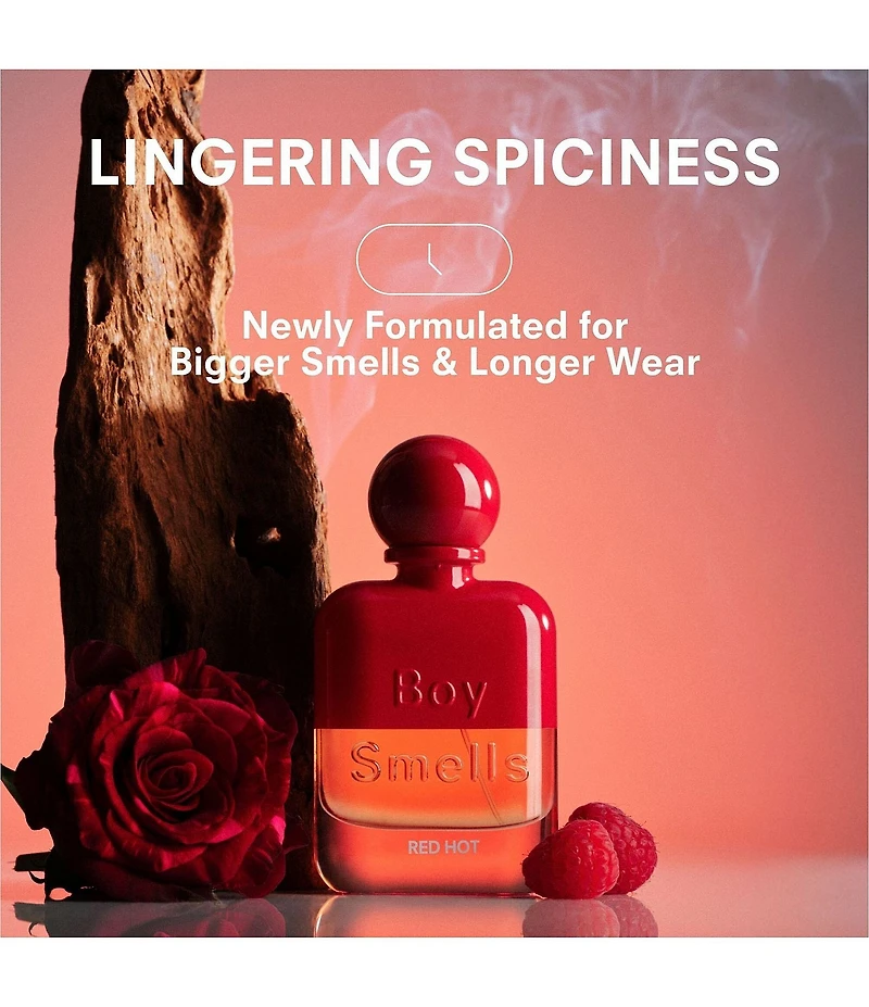 Boy Smells Red Hot Perfume