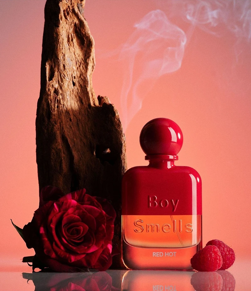 Boy Smells Red Hot Perfume