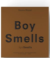 Boy Smells Sauna Wood Candle