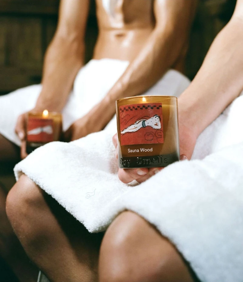 Boy Smells Sauna Wood Candle, 8.5 oz.