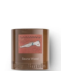 Boy Smells Sauna Wood Candle