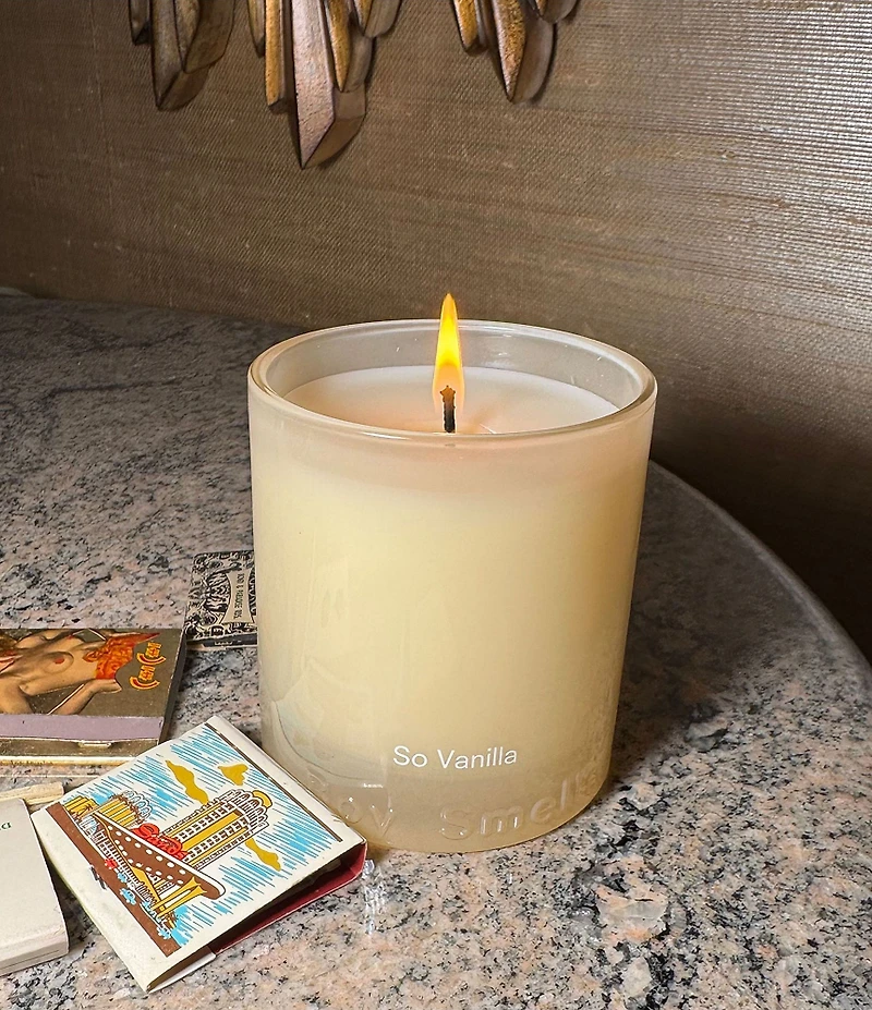 Boy Smells So Vanilla Candle, 8.5 oz.
