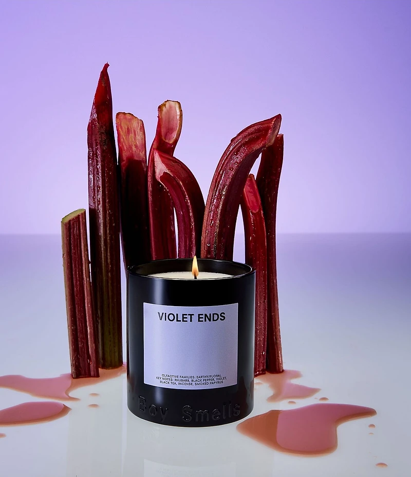Boy Smells Violet Ends Candle