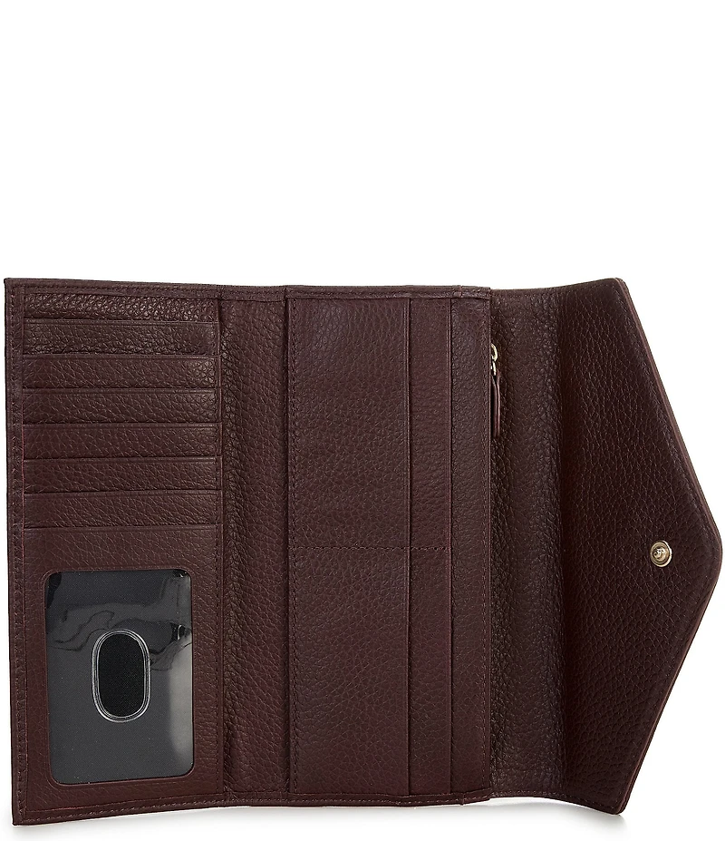 BRAHMIN Buttonwood Collection Veronica Wallet