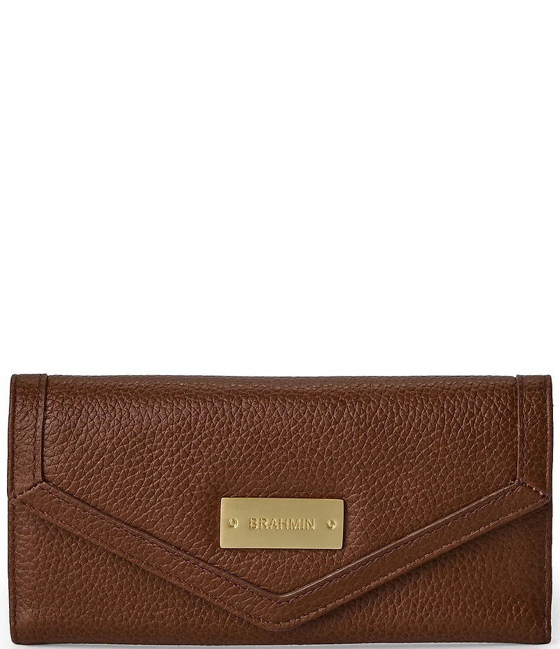 BRAHMIN Buttonwood Collection Veronica Wallet