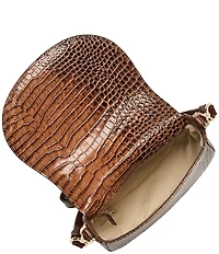 BRAHMIN Aberdeen Collection Tan Briar Crossbody Bag
