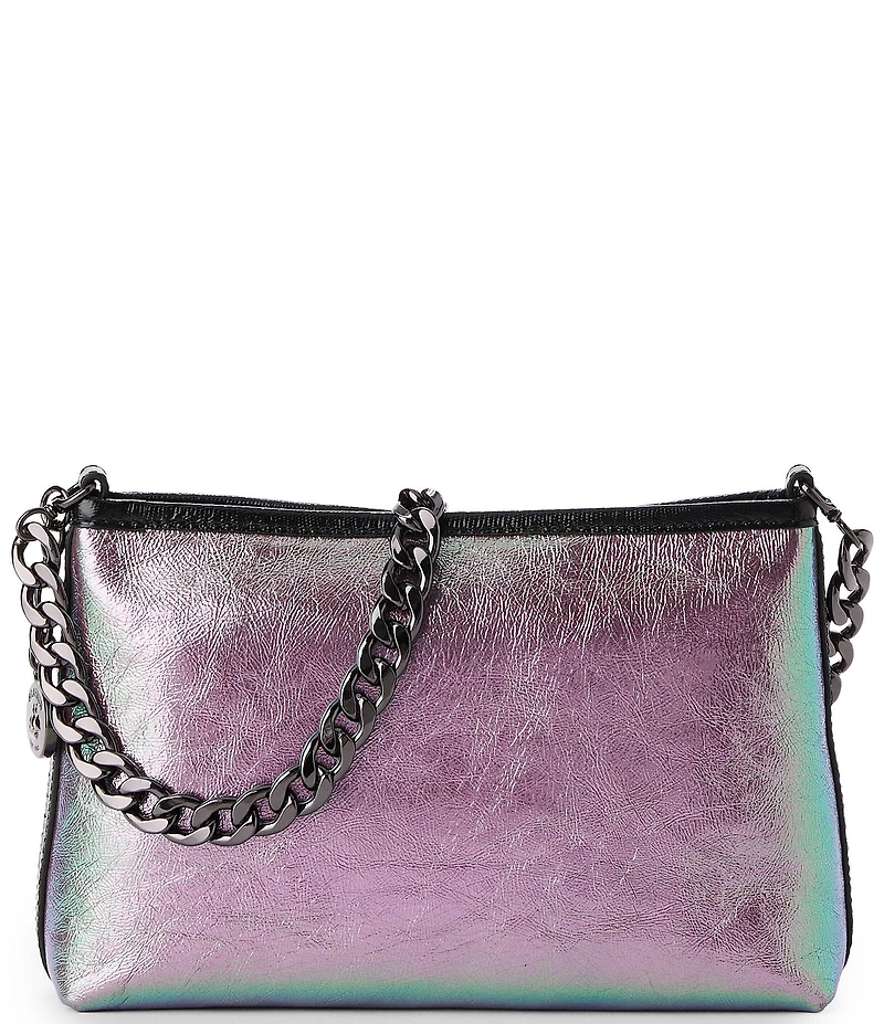 BRAHMIN Adelaide Collection Heroic Purple Mod Lorelei Shoulder Bag