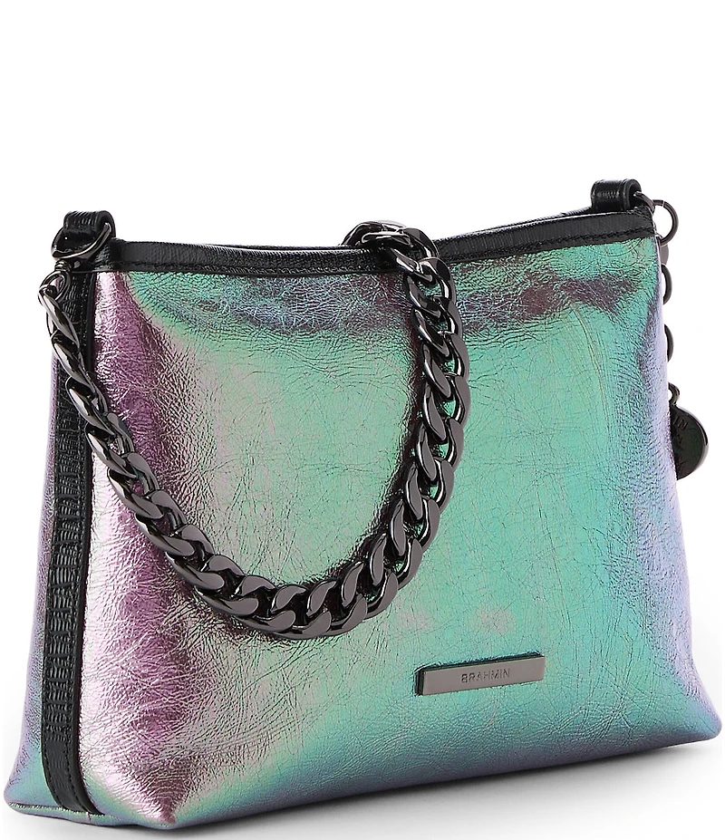 BRAHMIN Adelaide Collection Heroic Purple Mod Lorelei Shoulder Bag