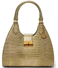 BRAHMIN Adrian Olive Bachata Collection Satchel Bag