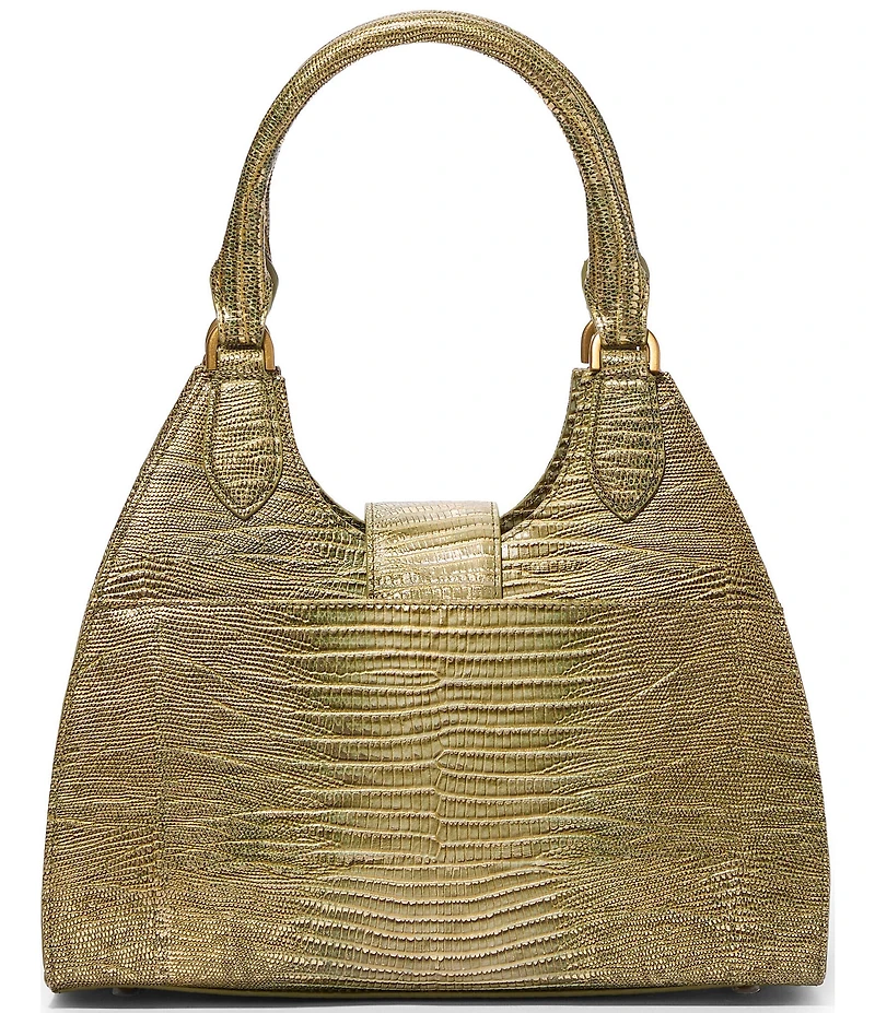 BRAHMIN Adrian Olive Bachata Collection Satchel Bag