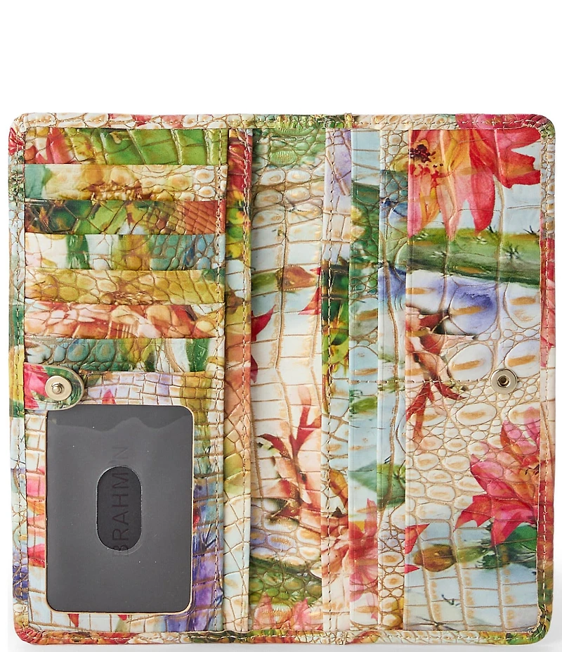 BRAHMIN Ady Succulent Bloom Wallet