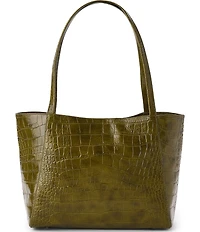 BRAHMIN Alba Collection Mona Embossed Tote Bag