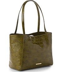 BRAHMIN Alba Collection Mona Embossed Tote Bag
