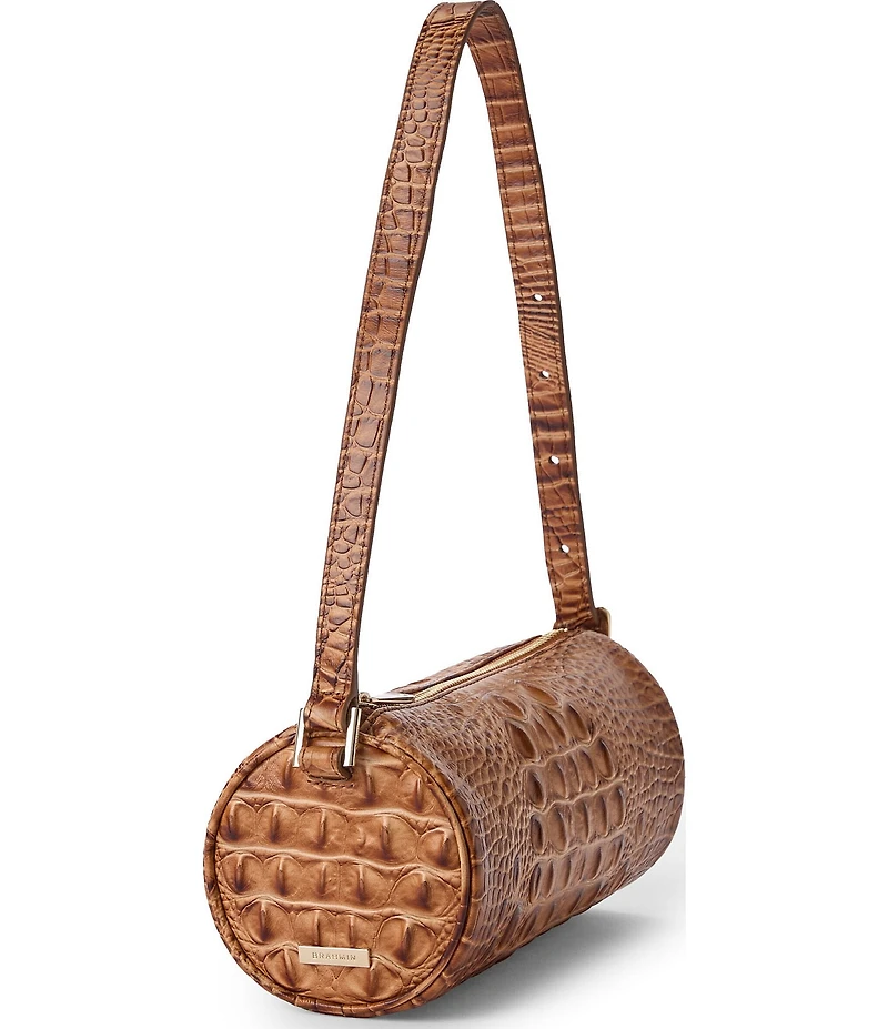 BRAHMIN Alden Road Collection Billie Barrel Shoulder Bag