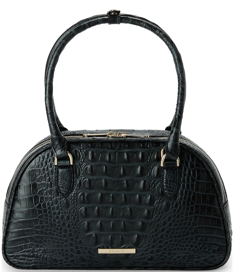 BRAHMIN Alden Road Collectoin Angie Small Dome Satchel Bag