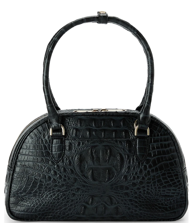 BRAHMIN Alden Road Collectoin Angie Small Dome Satchel Bag