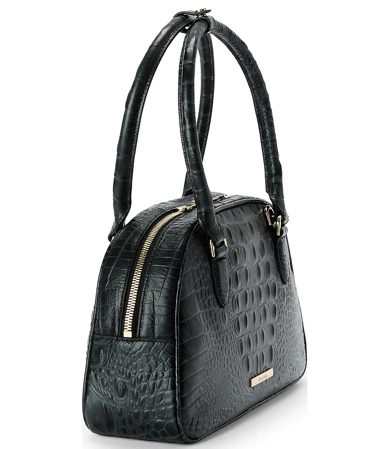 BRAHMIN Alden Road Collectoin Angie Small Dome Satchel Bag