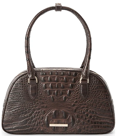 BRAHMIN Alden Road Collectoin Angie Small Dome Satchel Bag