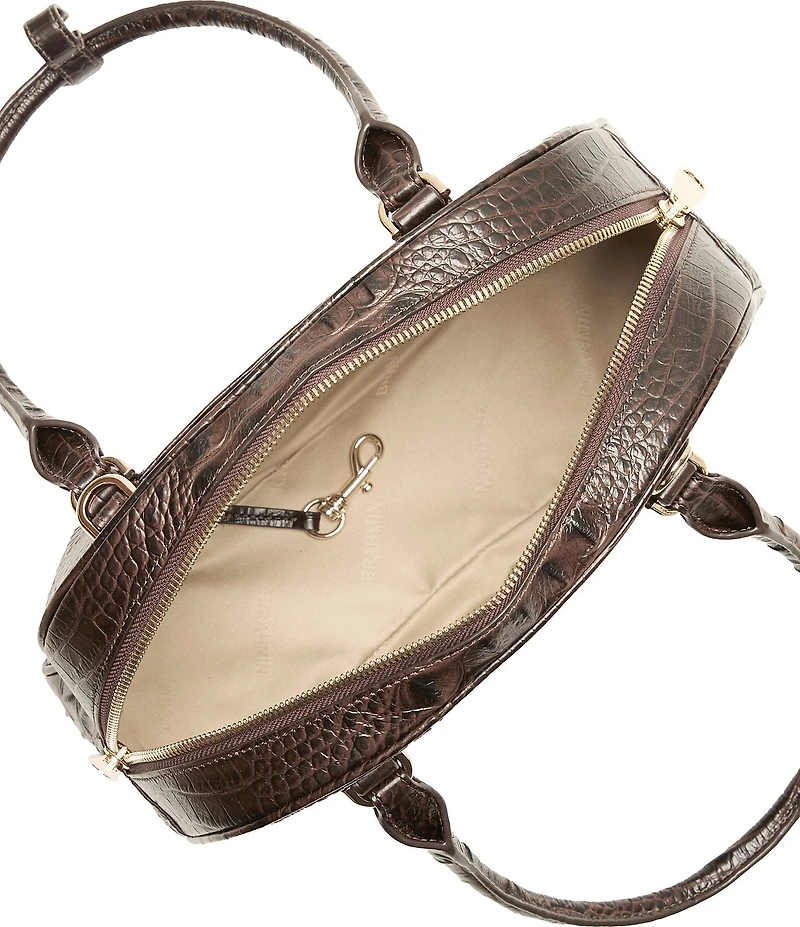 BRAHMIN Alden Road Collectoin Angie Small Dome Satchel Bag