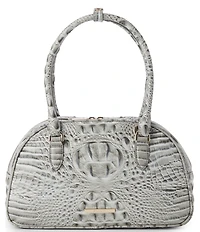 BRAHMIN Alden Road Collectoin Angie Small Dome Satchel Bag