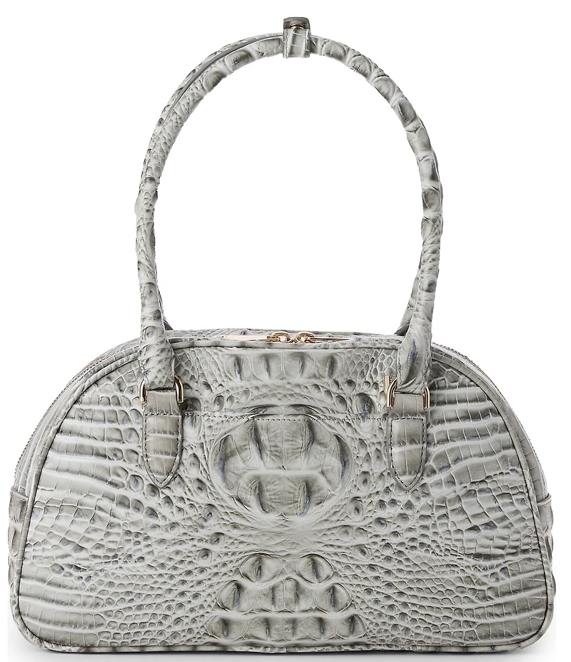 BRAHMIN Alden Road Collectoin Angie Small Dome Satchel Bag