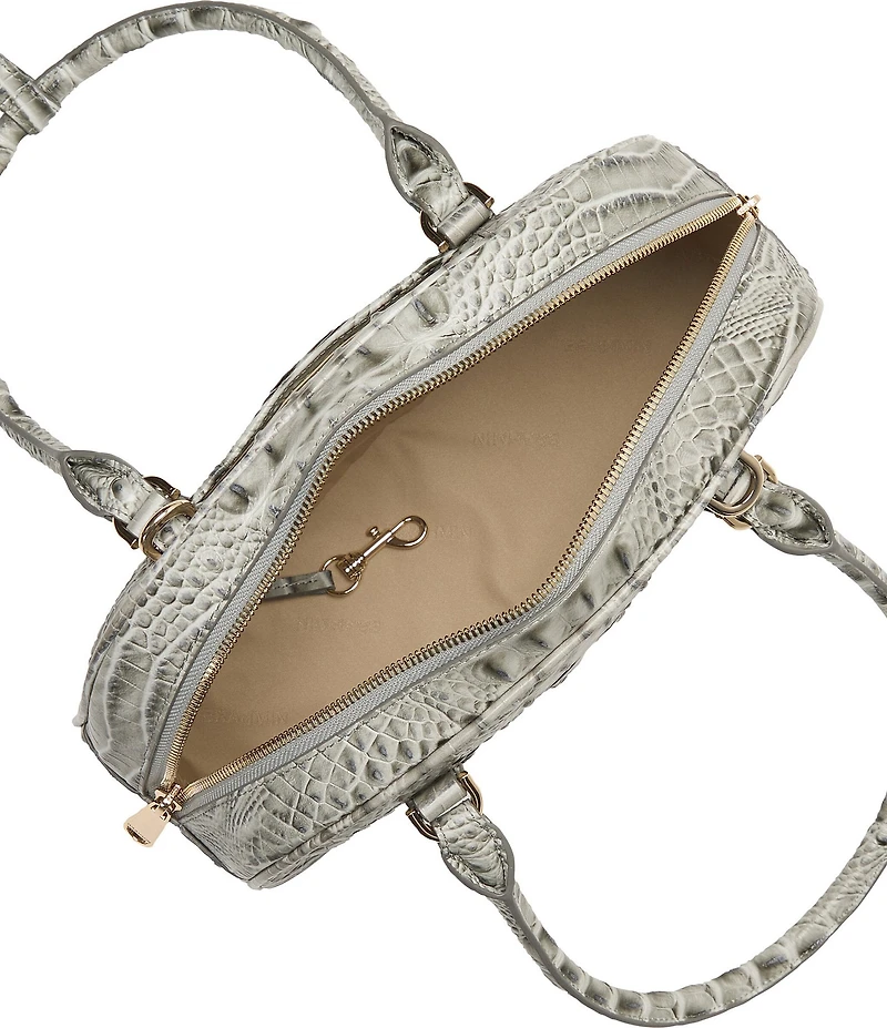 BRAHMIN Alden Road Collectoin Angie Small Dome Satchel Bag