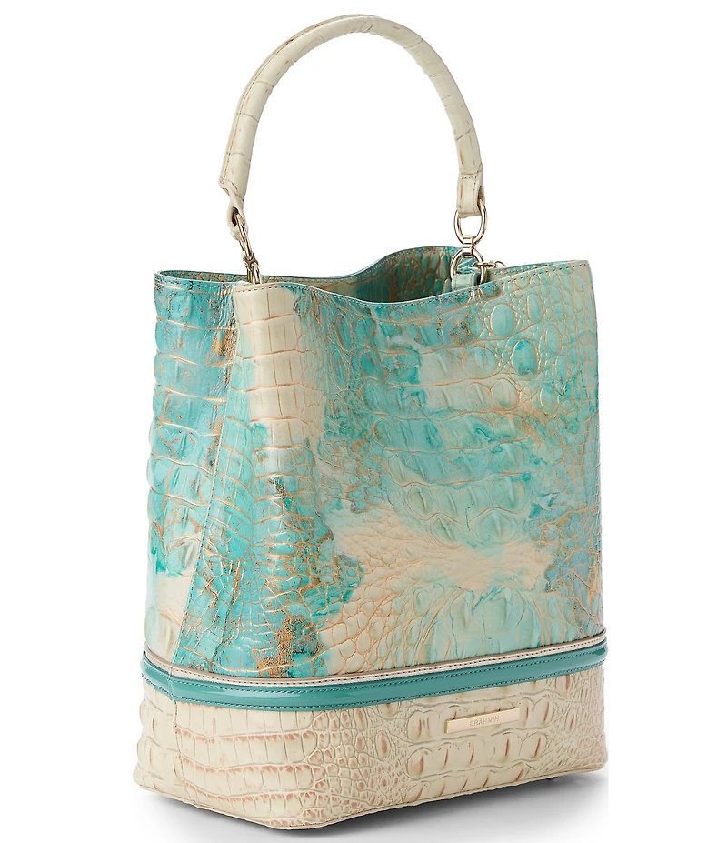 Brahmin Amelia Top Handle Bucket Bag