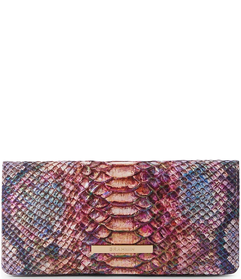 BRAHMIN Ametrine Collection Dewberry Ady Bifold Wallet