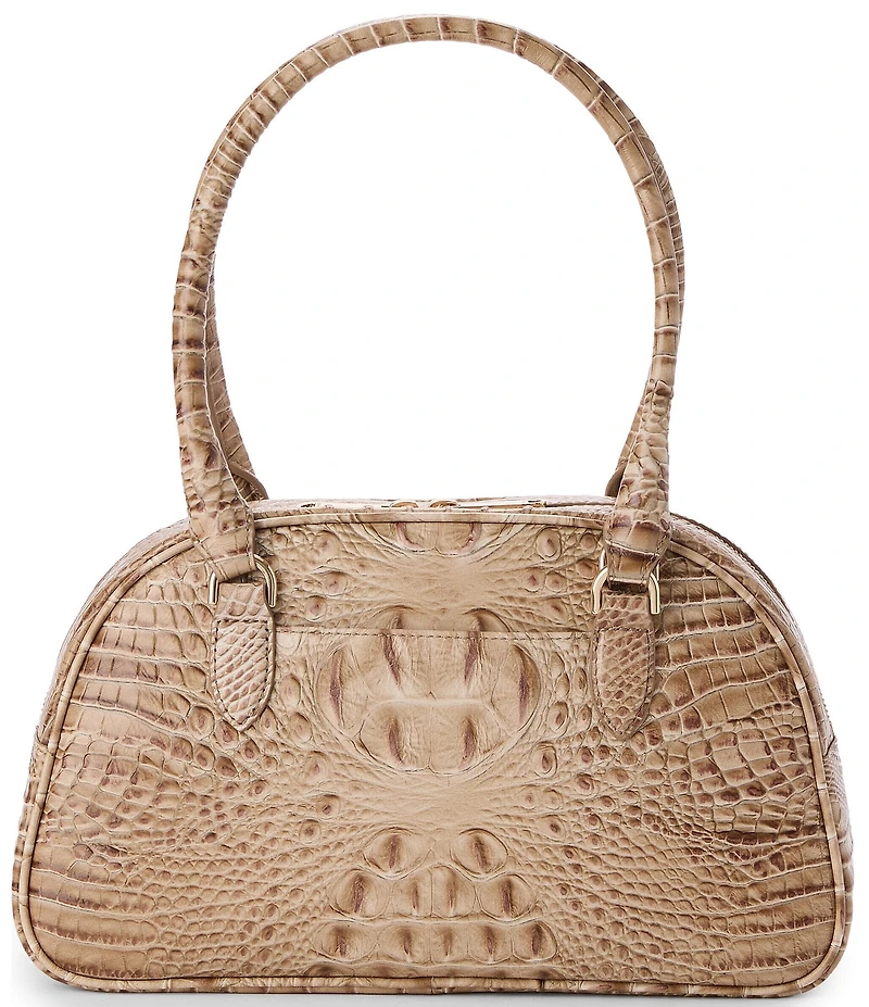 BRAHMIN Andersen Collection Angie Patchwork Dome Satchel Bag