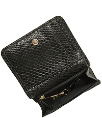 BRAHMIN Anise Collection Multi Clementine Snake Print Small Wallet