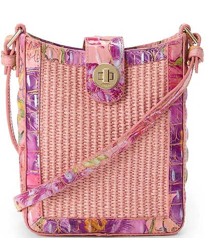 BRAHMIN Anthurium Melbourne Collection Perennial Marley Crossbody Bag