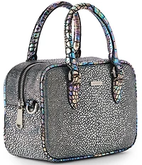 BRAHMIN Ardwell Collection Royal Blue Mara Satchel Bag