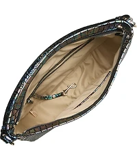 BRAHMIN Ardwell Collection Royal Blue Small Kathleen Shoulder Bag