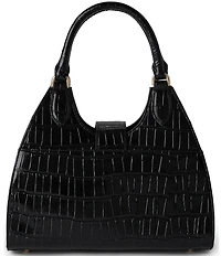 BRAHMIN Attenborough Collection Adrian Velvet Pearl Satchel Bag