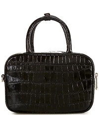 BRAHMIN Attenborough Collection Mara Mini Velvet Peal Beaded Satchel Bag