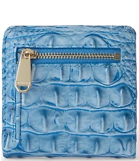 BRAHMIN Aura Blue Melbourne Collection Jane Wallet