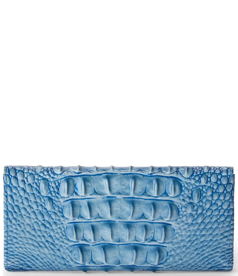 BRAHMIN Aura Blue Melbourne Veronica Wallet
